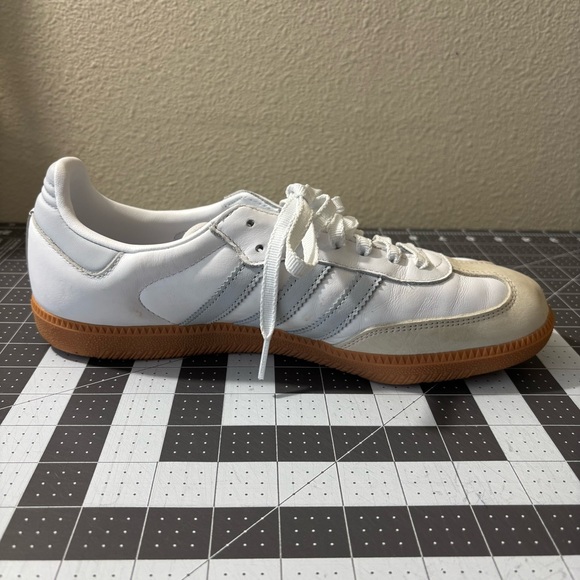 Adidas Sambas OG White Casual Sneakers - Picture 8 of 12